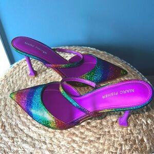 Marc Fisher Sandals Hadais 2 Rainbow Pump